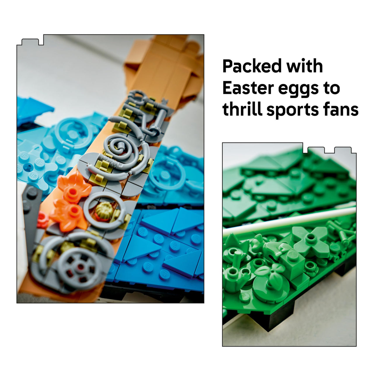 LEGO Editions Lionel Messi – Celebration - Building Set for Boys & Girls, Ages 14+ - Collectible Soccer Gift for Fans - Kids Bedroom or Shelf Decor - 43018