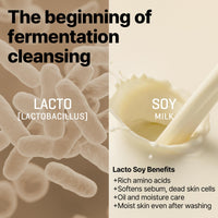 Thumbnail for SOME BY MI Lacto Soy Mild Peeling Bubble Cleanser – 6.08oz, 180ml – Korean Vegan Blackhead Removing Face Wash with Konjac, Urea & Amino Acids for Face Texture & Dead Skin Care – Korean Skin Care