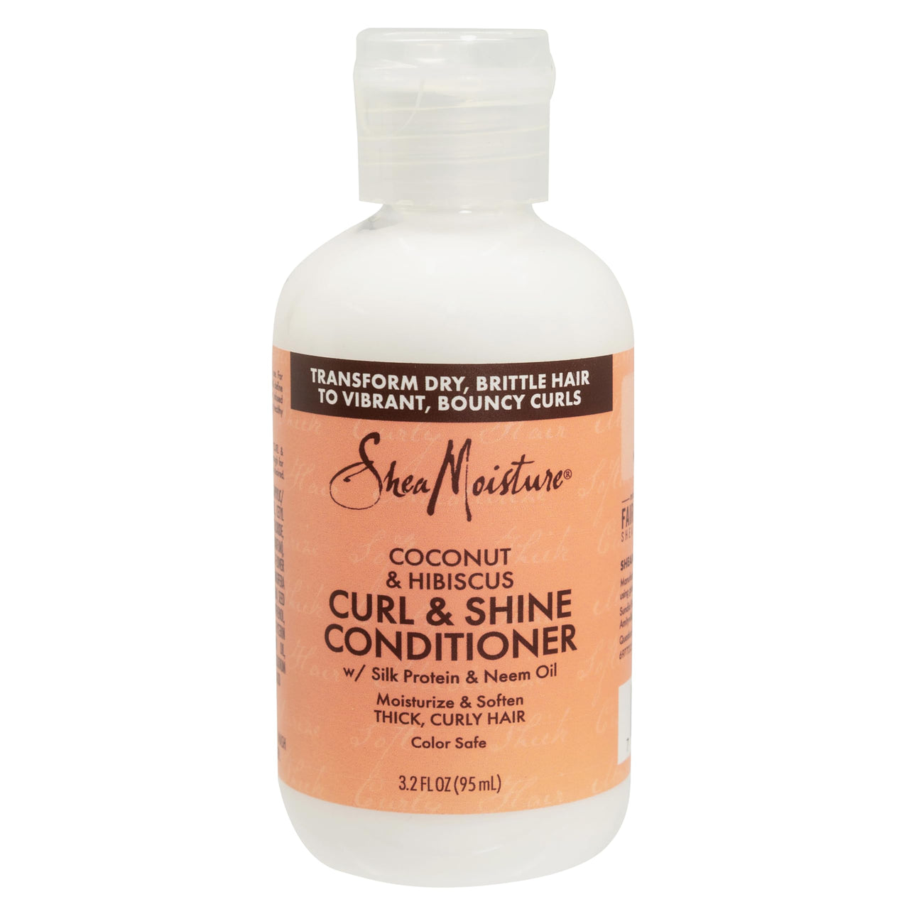 Shea Moisture Curl & Shine Conditioner, Coconut & Hibiscus, 3.2 Ounce