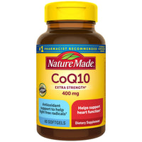 Thumbnail for Nature Made CoQ10 400mg Softgels, Dietary Supplement for Heart Health Support, 40 Count, 40 Day Supply
