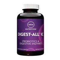 Thumbnail for MRM Nutrition Digest-IC Plant-Based Digestive Enzymes - Supports Digestion & May Help Alleviate Occasional Gas & Bloating, Contains Probiotics, Enzymes, & Herbs, Vegetarian & Gluten-Free, 30 Servings