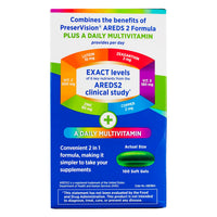 Thumbnail for Bausch & Lomb PreserVision Eye Vitamin Mineral, 100 Soft Gels (Pack of 2)