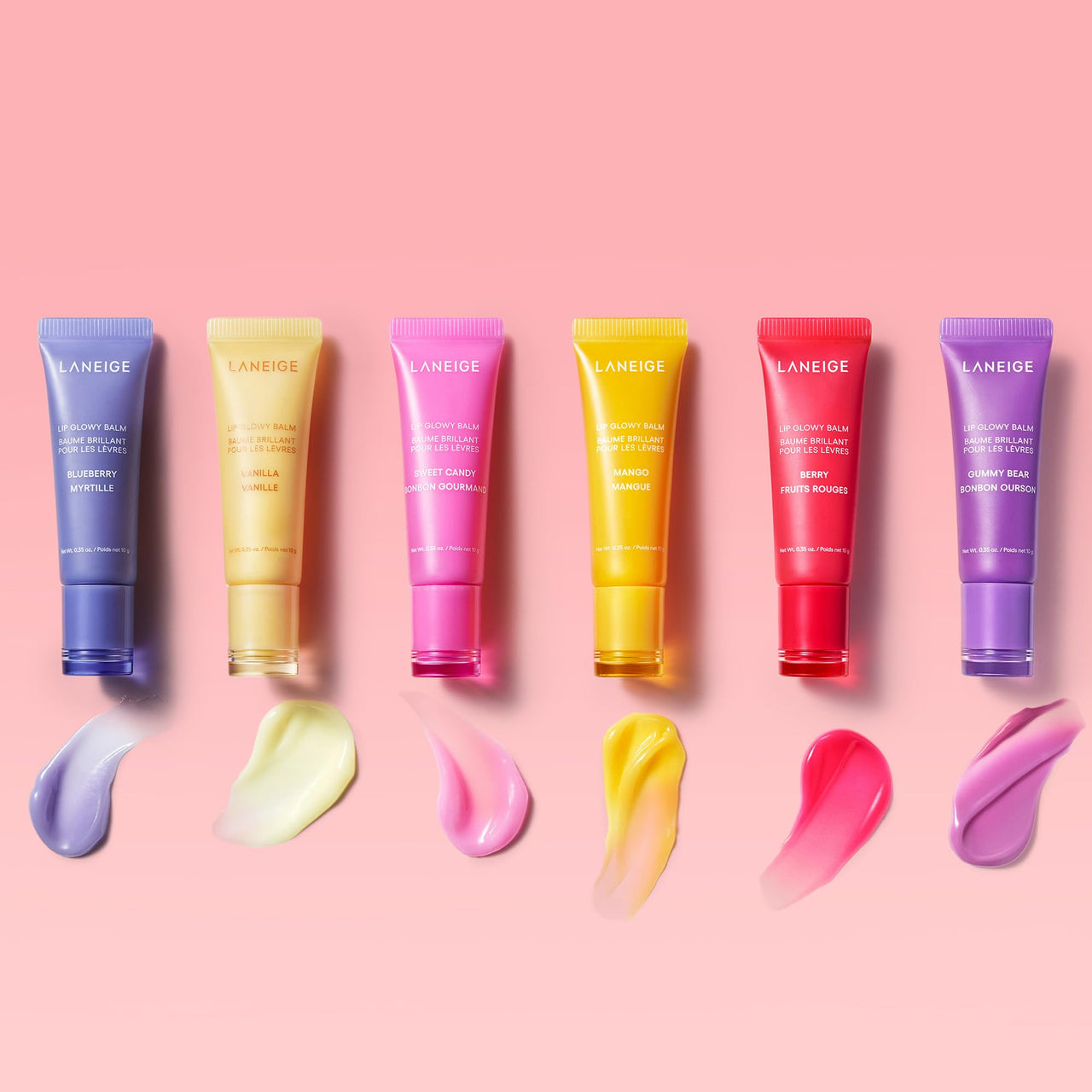 LANEIGE Lip Glowy Balm Berry: Hydrate, Glossy, Lightweight, Moisturize & Tint with Shea Butter (Packaging May Vary)