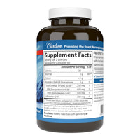 Thumbnail for Carlson - Fish Oil Q, 1200 mg Omega-3s 200 mg CoQ10, Function, Energy Production & Circulatory Support, 120 Softgels
