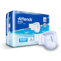 Thumbnail for Attends DDA30 Adult Incontinence Briefs with Tab Closures, Large, 24ct Bag