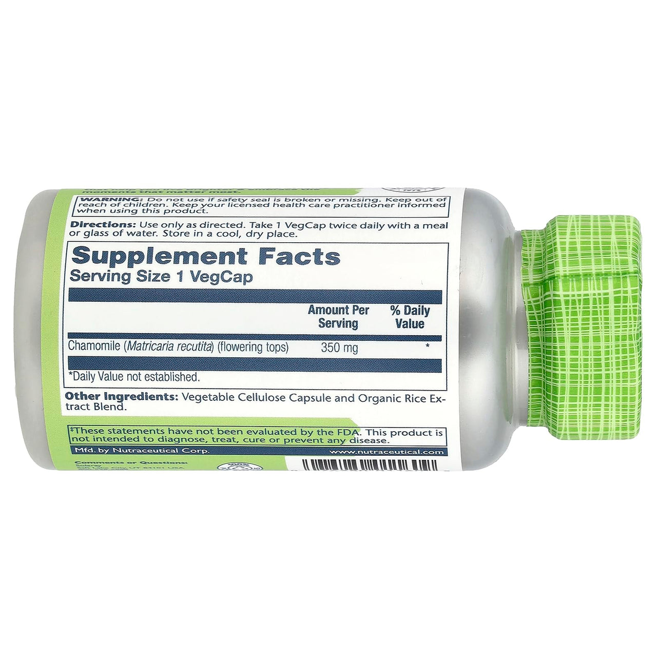 Solaray Chamomile 350 mg, 100 capsules