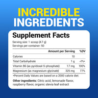 Thumbnail for Dr. Berg Magnesium Glycinate Powder for Sleep, Relaxation, & Stress Relief - Raspberry & Lemon Flavor (50 Servings) Magnesium Powder - Ideal for Bedtime Support & Calming