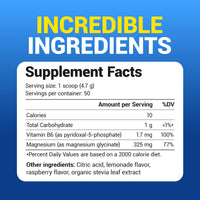 Thumbnail for Dr. Berg Magnesium Glycinate Powder for Sleep, Relaxation, & Stress Relief - Raspberry & Lemon Flavor (50 Servings) Magnesium Powder - Ideal for Bedtime Support & Calming