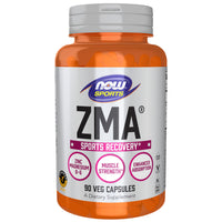Thumbnail for NOW Foods Sports Nutrition, ZMA (Zinc, Magnesium and Vitamin B-6), Enhanced Absorption, Sports Recovery*, 90 Capsules