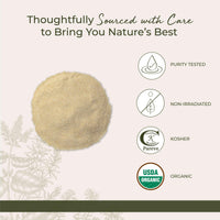 Thumbnail for Starwest Botanicals Dried Organic Garlic Granules - Granulated Garlic Seasoning for Cooking, Herb for Rubs, Bread, Vegetables, & Meat, Aromatic & Flavorful, Certified Kosher, Non-GMO - Bulk 1 lb Bag