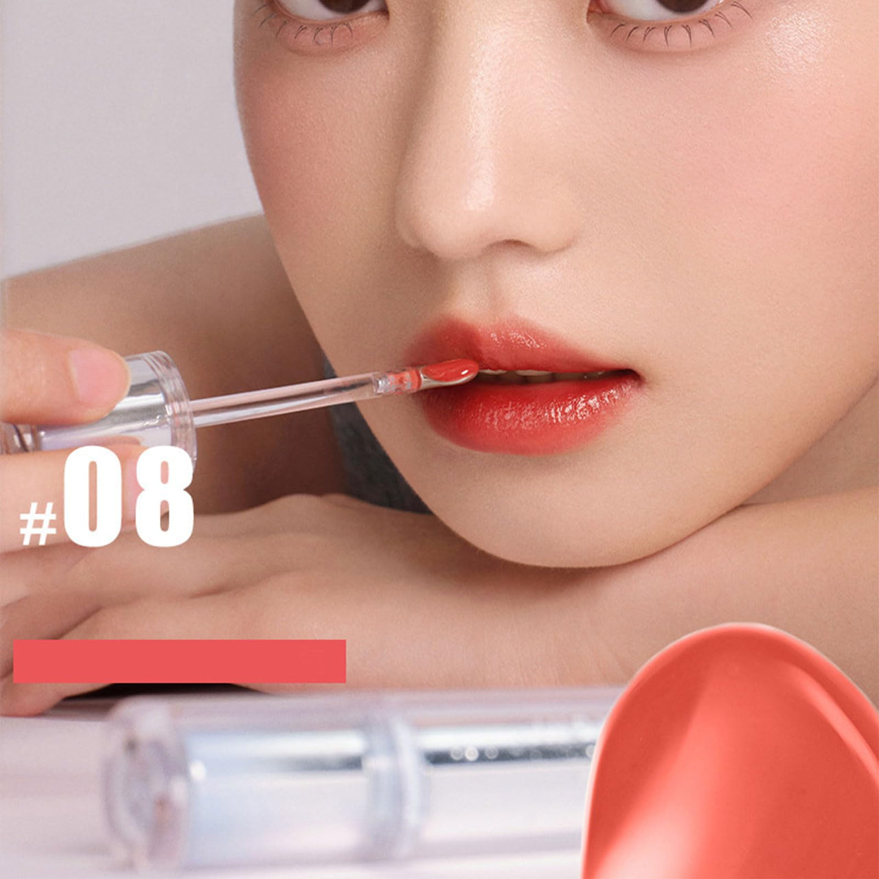 Generic Judy Doll Lip Gloss, Judy Doll Ice Watery Lip Gloss, Judy Doll New Ice Watery Lip Gloss, Judy doll Watery Lip Gloss, Judy doll Mirror Tea Jelly Light Lip Glaze (#10 Rose Martini)
