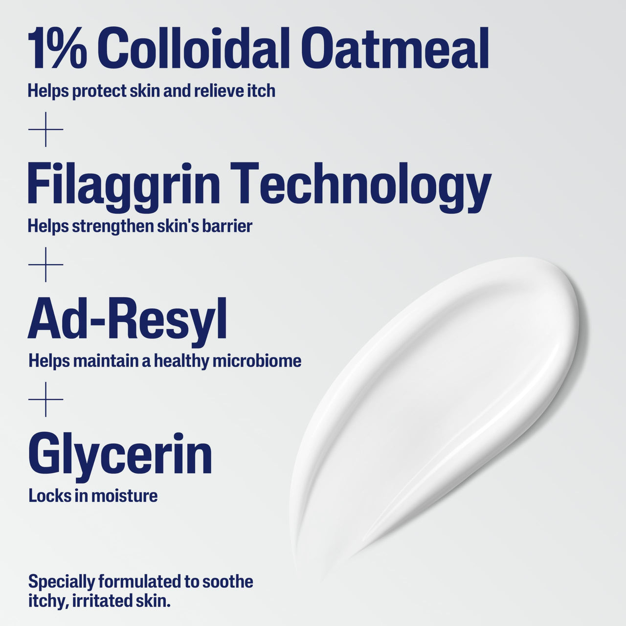 CETAPHIL ECZEMA RESTORADERM Soothing Moisturizer, For Eczema Prone Skin, 16 oz, Fewer Symptom Flare-Ups, 48 Hour Hydration, 1% Skin Protectant Colloidal Oatmeal, Steroid Free, Doctor Recommended Brand