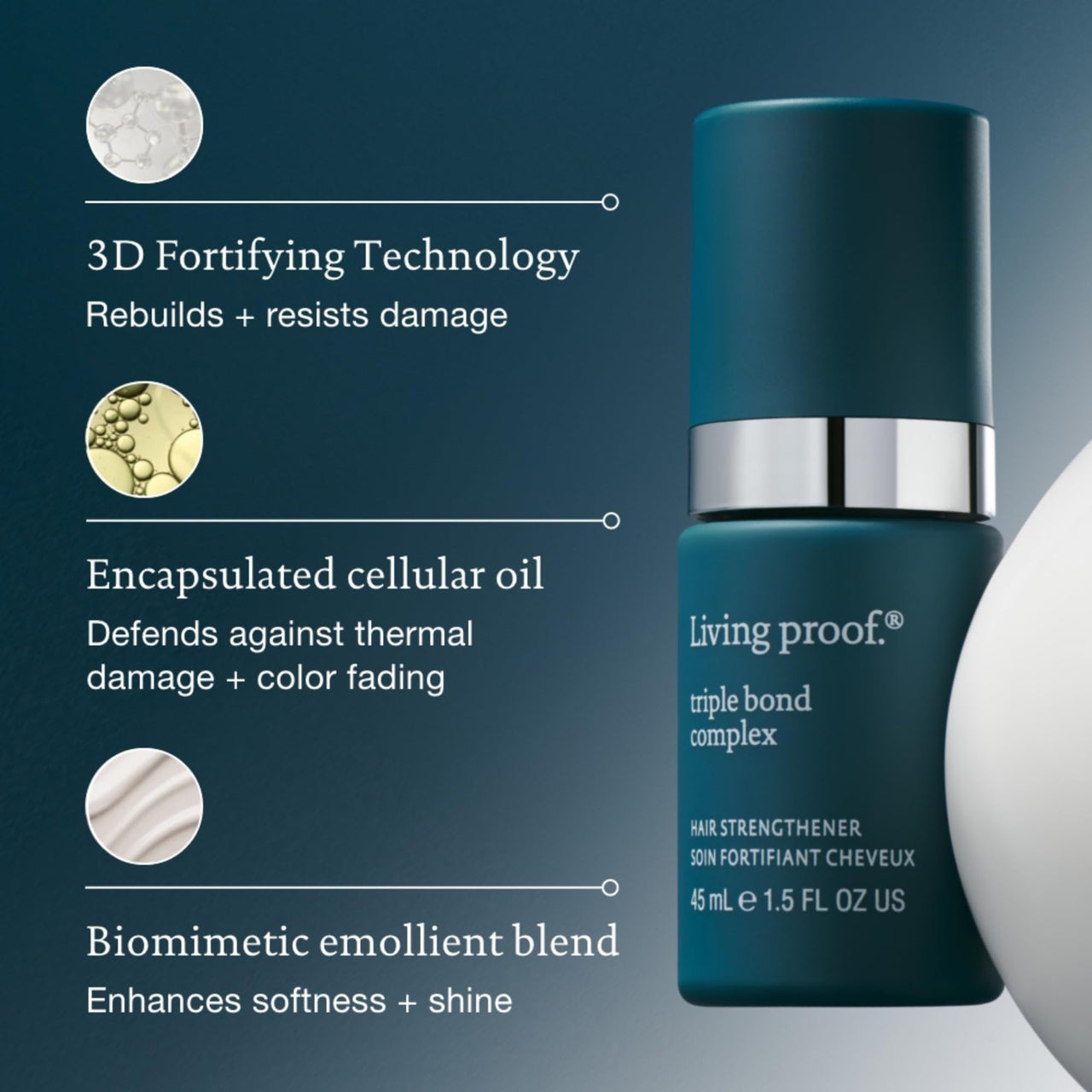 Living proof Triple Bond Complex Leave-In Treatment and Hair Mask