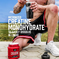 Thumbnail for BSN Micronized Creatine Monohydrate Powder, Unflavored Creatine Powder, Micronized, Supports Muscle Building, Supports Muscle Strength, Gym Supplement, 5g per Serving, 5000mg per Servings, 60 Servings