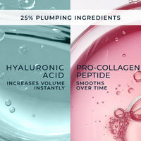 Thumbnail for RoC Derm Correxion Lip Volumizer - Lip Plumper Peptide Treatment with Hyaluronic Acid & Vitamin E + Line Smoothing Eye Cream Packette