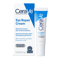 Thumbnail for CeraVe Eye Repair Cream | Under Eye Cream| 0.5 Ounce & Daily Moisturizing Lotion | 19 Ounce & Hydrating Facial Cleanser | Moisturizing Non-Foaming Face Wash | 16 Fluid Ounce