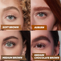 Thumbnail for Kosas Brow Pop - Longwear Eyebrow Makeup, Dual-Sided Defining Pencil with Castor Oil for Soft, Natural Look of Real Hair - Auburn