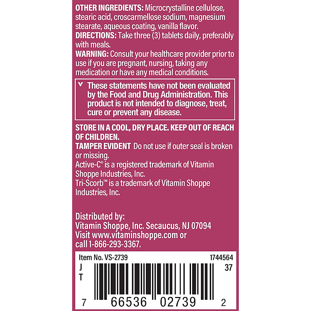 The Vitamin Shoppe Ultimate Woman 50+ Multivitamin - High Potency Daily Multi for Women Over 50, Energy & Immune Support (180 Tablets)
