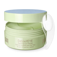 Thumbnail for Pixi DetoxifEYE Depuffing Hydrogel Under-Eye Patches, Cucumber, Hyaluronic Acid & Caffeine for Puffy Eyes and Dark Circles, Hydrate Eye Area, 30 Pairs, 60 Patches
