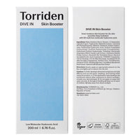 Thumbnail for Torriden DIVE IN Skin Booster 200ml (6.76 fl. oz.) | Deep Nourishing Facial Toner for Dry, Sensitive Skin | Hyaluronic Acid, Panthenol, Ceramide