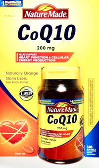 Thumbnail for Nature Made Coq10 200 Mg, Naturally Orange, Value Size,140 Count Softgels