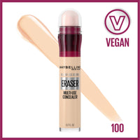 Thumbnail for Maybelline Instant Age Rewind Eraser Dark Circles Treatment Multi-Use Concealer, 100, 1 Count (Packaging May Vary)