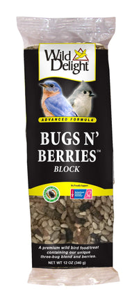 Thumbnail for Wild Delight 388310 Bugs N' Berries Block, 12 oz,