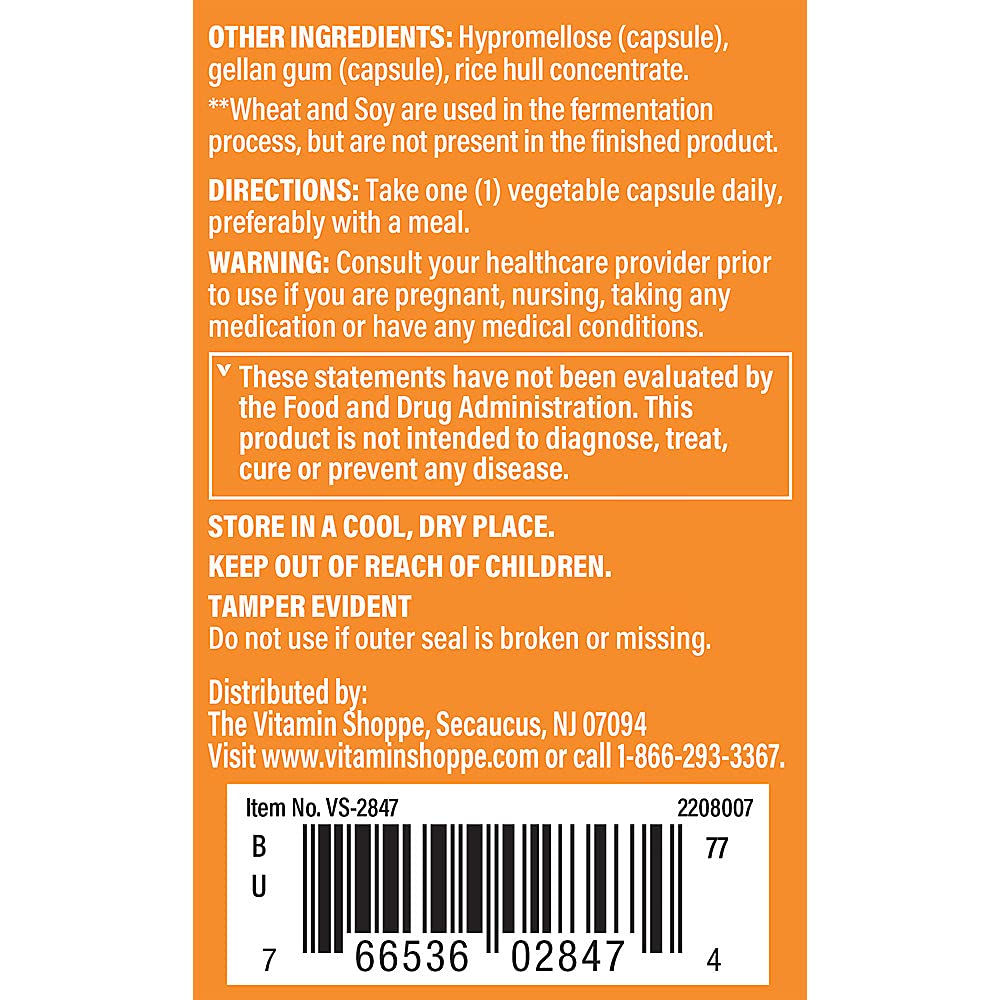 The Vitamin Shoppe Digest Comfort - Enzyme Formula to Support Digestion (90 Vegetarian Capsules)