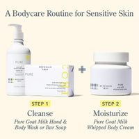 Thumbnail for Beekman 1802 Goat Milk Soap Bar with Botanical Oils & Shea Butter - 9 oz - Gently Moisturizes, Exfoliates, and Nourishes for Soft, Healthy Skin - Cruelty-Free