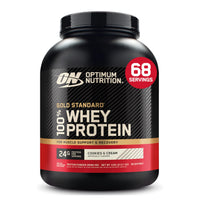 Thumbnail for Optimum Nutrition Gold Standard 100% Whey Protein Powder, Cookies & Cream, 5 Pound (Packaging May Vary)