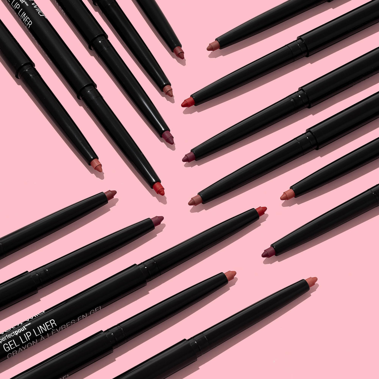 wet n wild Lip Liner, Plum Together, Matte | Retractable | Gel Formula | Pencil Format | Pack of 2