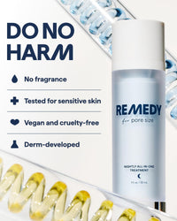 Thumbnail for Remedy for Pore Size | Pore Refining Advanced Serum | Large Pore Minimizer with Retinol, BHA Salicylic Acid, Niacinamide | for Texture, Pimples, Blackheads | by Dermatologist Dr. Shah