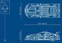 Thumbnail for LEGO Technic Porsche 911 RSR 42096(1580 Pieces)