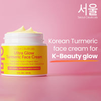 Thumbnail for SeoulCeuticals Korean Skin Care Turmeric Cream – Face Moisturizer for Dull Dry Skin - Korean Skincare K Beauty for Glass Skin 2oz