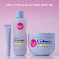 Thumbnail for eos Cashmere Body Oil, Vanilla Cashmere, 24 Hour Moisture, Plant-Based Squalane to Soothe, Soften And Smooth Dry Skin, Body Oil, 6 fl oz