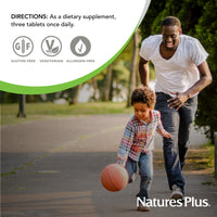Thumbnail for NaturesPlus Source of Life Prenatal - 180 Tablets - Multivitamin & Mineral Supplement with Iron - Nutritional Support for Pregnancy - Gluten Free, Vegetarian - 90 Servings