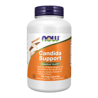 Thumbnail for NOW Foods Supplements, Candida Support with Pau D'Arco, Oregano Oil, Black Walnut & Caprylic Acid, 180 Veg Capsules