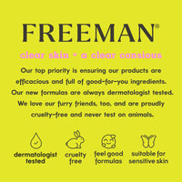 Thumbnail for Freeman Facial Love To Mask Variety Pack: Oil Absorbing Clay, Detoxifying Charcoal, Clearing Peel Off, Hydrating Gel Cream, Exfoliating Scrub (14 Piece Kit with Bonus Buffer and Headband)