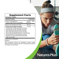 Thumbnail for NaturesPlus Source of Life Garden Vitamin D3 & K2 - 60 Capsules - Immune System and Bone Support - USDA Certified Organic, Vegan, Gluten Free - 60 Servings