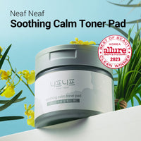 Thumbnail for NEAF NEAF Soothing Calm Toner Pad, Daily Gentle Exfoliating & Hydrating Facial Pads for Intense Soothing Care, Heartleaf Extract and CICA for Sensitive Skin Safe, Korean Skincare (60 Pads)