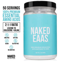 Thumbnail for NAKED Whey Isolate Protein Powder (28 Servings) EAAs Amino Acids Powder 500g (50 Servings) – Grass-Fed; Zero Carb; Unflavored; Non-GMO; Gluten Free; Vegan