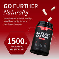 Thumbnail for Snap Supplements Nitric Oxide Booster Pre Workout, Muscle Builder - L Arginine, L Citrulline 1500mg Formula, Tribulus Extract & Panax Ginseng, Strength & Endurance (90 Capsules)