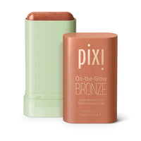 Thumbnail for Pixi On-the-Glow Bronze - RichGlow, Hydrating Tinted Moisture Bronzer Stick with Ginseng, Aloe Vera & Fruit Extracts, For Cheeks & Lips, 19g / 0.6oz, Paraben-Free