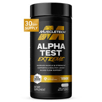 Thumbnail for MuscleTech Testosterone Booster for Men, AlphaTest (150 Capsules) - Workout Testosterone Supplement for Men - Sports Nutrition Testosterone Booster for Endurance, Strength & Muscle Builder