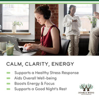 Thumbnail for Ashwagandha Capsules, 120 Count (500mg Extract 20:1 Potency) Adaptogen Stress Relief by Double Wood