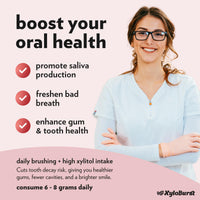 Thumbnail for XyloBurst - Xylitol Mints | Sugar Free Breath Mint for Oral Health | Gluten Free, Vegan, Keto Friendly | Aspartame Free Mints | Berry | 275 Count