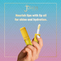 Thumbnail for Juvia's Place Magic Lip Oil - Mango - Smooth, Hydrating with Vitamin E for Soft, Glossy, Juicy Lips - Infused with Fruit Extracts - Tinted, Shimmering, Lightweight & Non-sticky Lip Oil for Summer