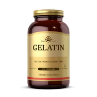 Thumbnail for Solgar Gelatin 1680 mg, 250 Capsules - Natural Gelatin - Supports Bone, Joint & Skin Health - Gluten Free, Dairy Free - 83 Servings