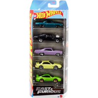 Thumbnail for Hot Wheels Fast & Furious Toy Cars, Set of 5 1:64 Scale Die-Cast Vehicles Inspired By & Seen in the Fast Movies