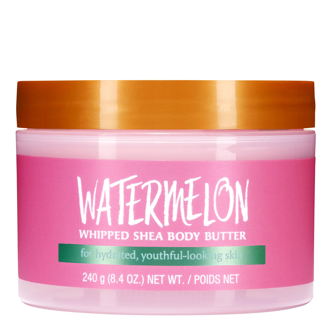 Tree Hut Watermelon Whipped Shea Butter and Bath Soak Bundle, 8.4oz Butter, 16oz Soak
